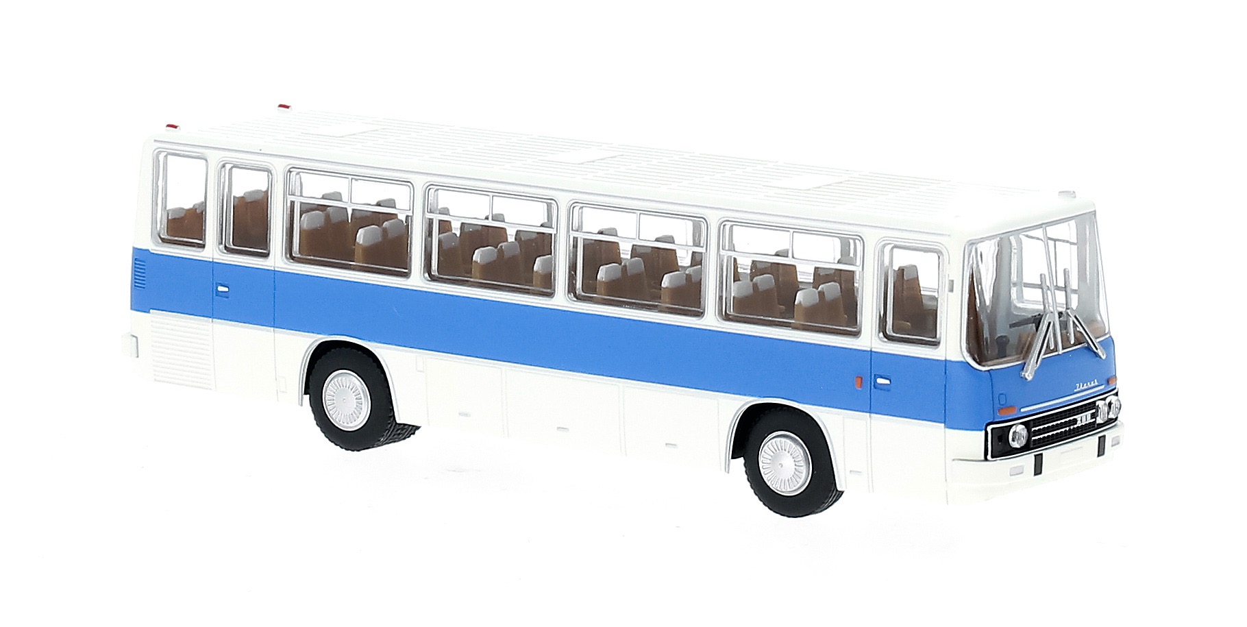Ikarus 255.71 weiß/blau Modell von Brekina 1:87