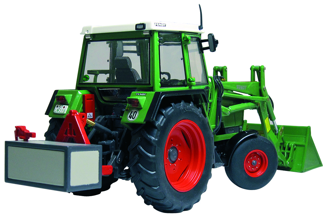 Fendt Farmer 306 LS mit Frontlader und Heckgewicht  Modell von weise-toys 1:32