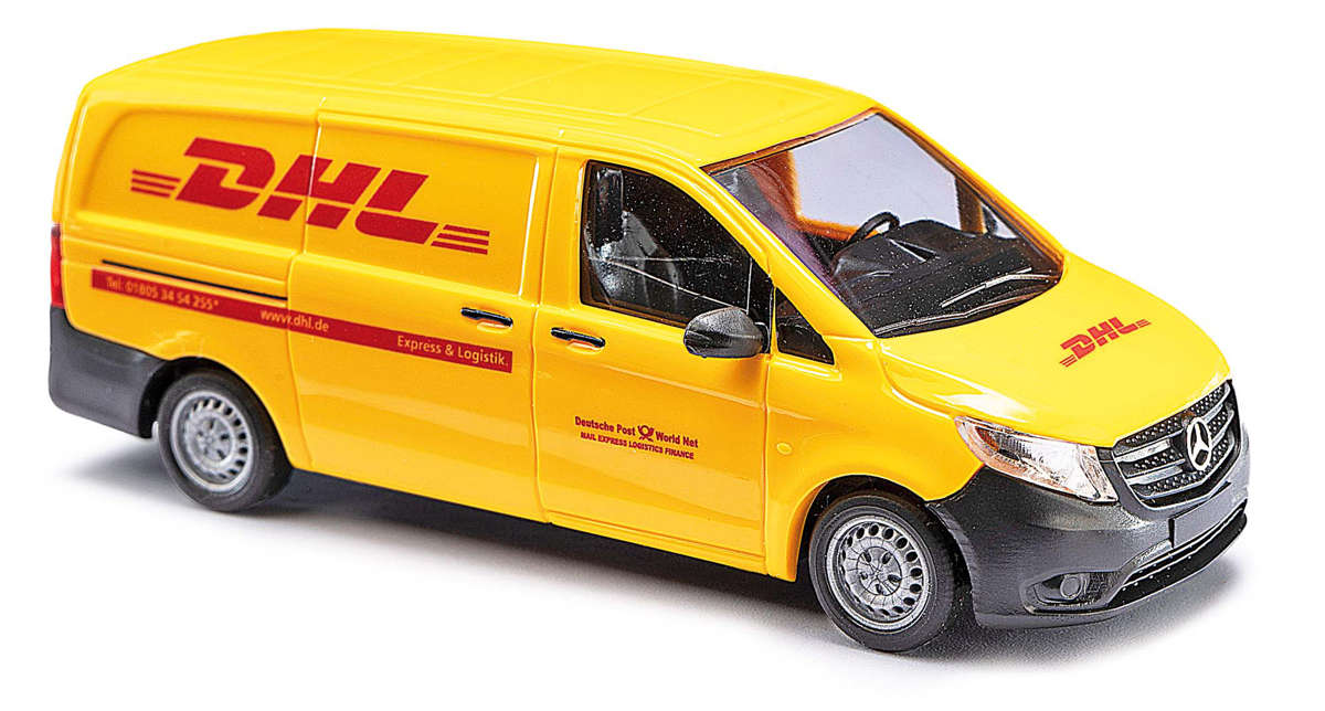 Mercedes-Benz Vito DHL Bj. 2014 Modell von Busch 1:87