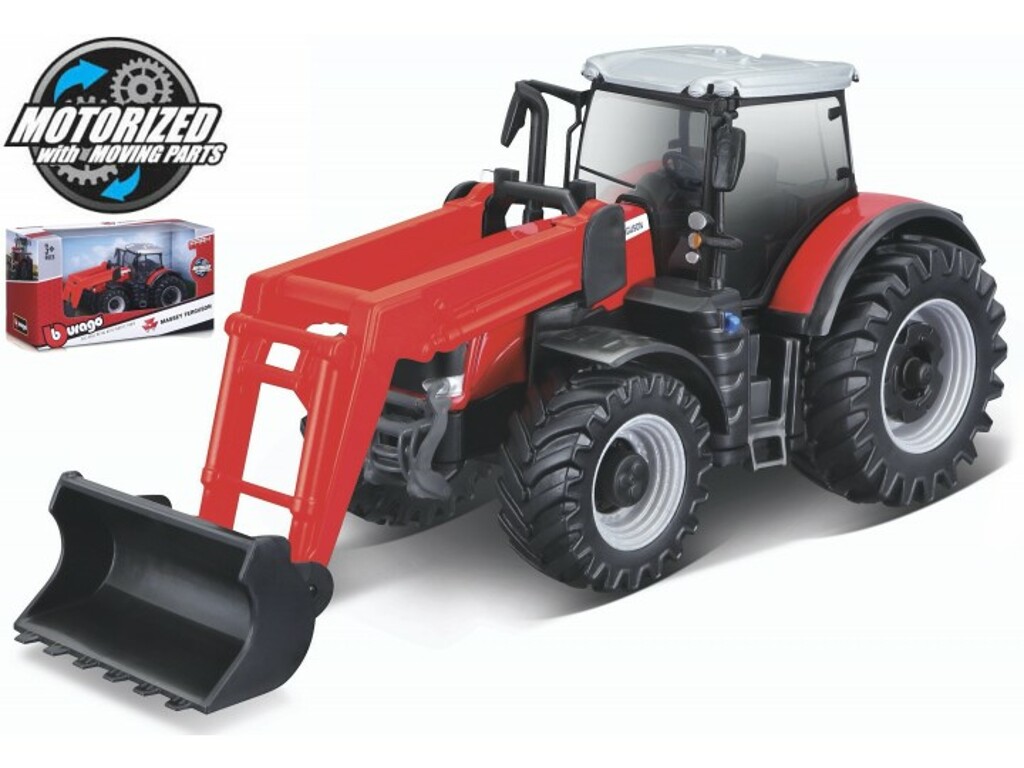 Massey Ferguson 8740 S mit Frontlader-1