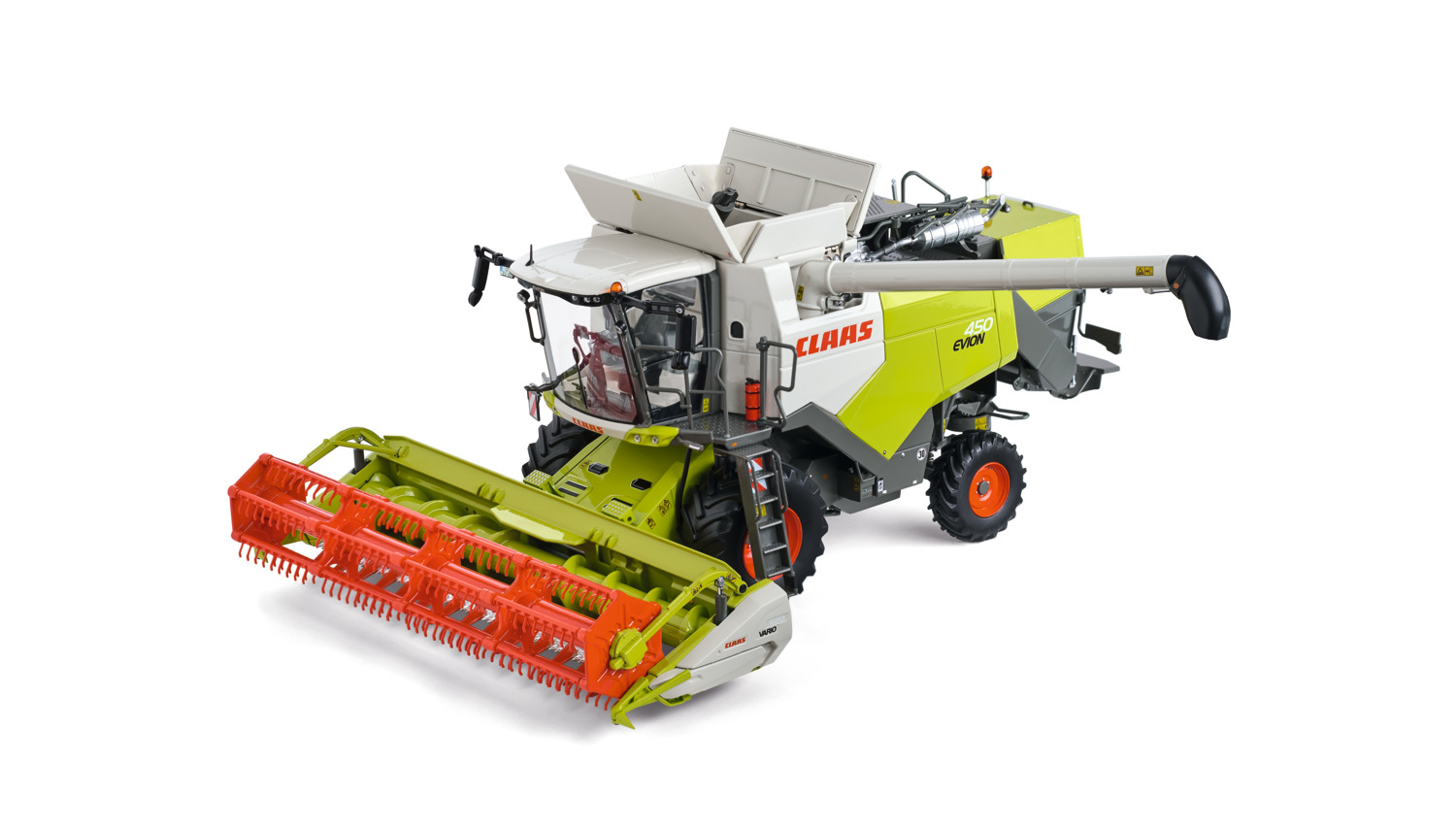 Claas Evion 450 + Vario 620 Mähdrescher Modell von MarGe Models 1:32