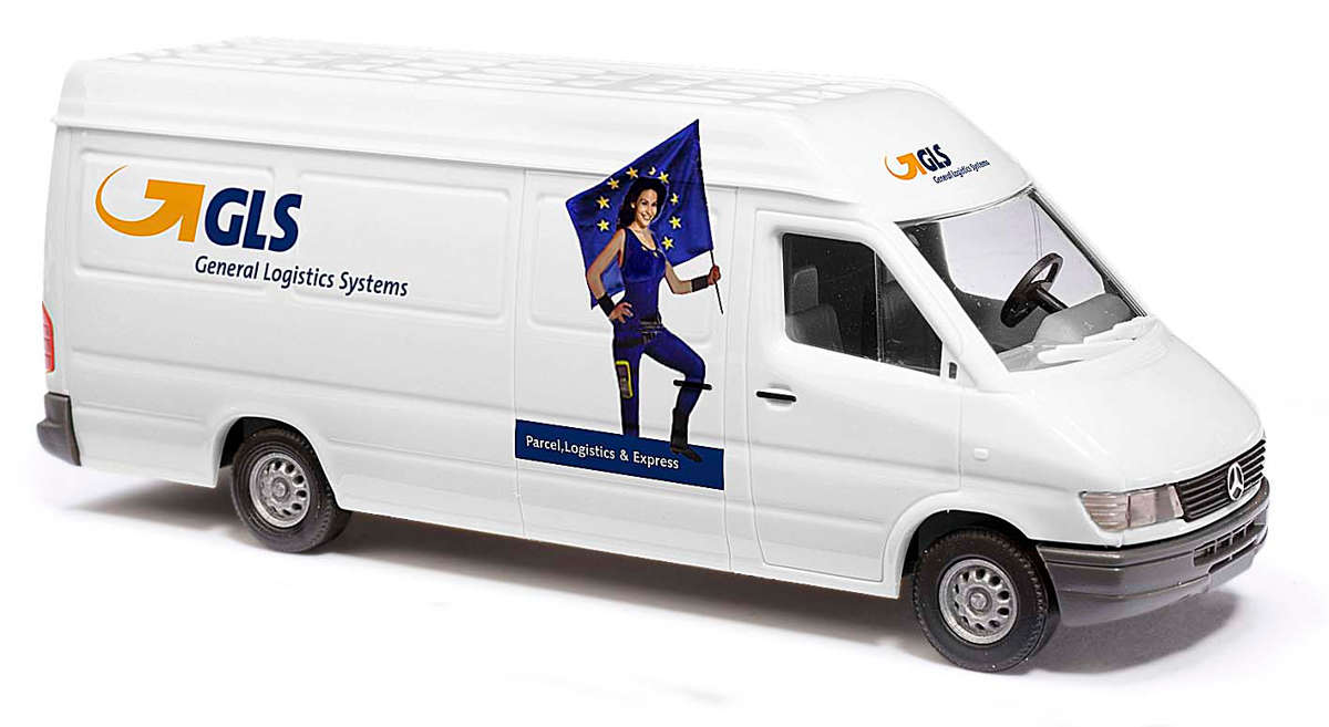 Mercedes-Benz Sprinter GLS Bj. 1995 Modell von Busch 1:87