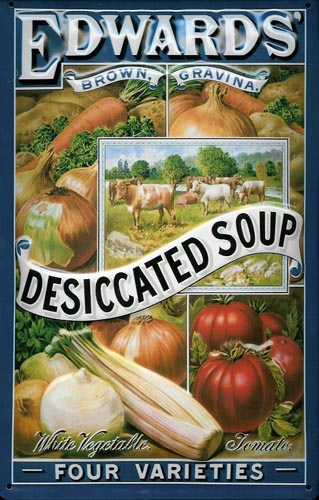 Blechschild „Edwards“