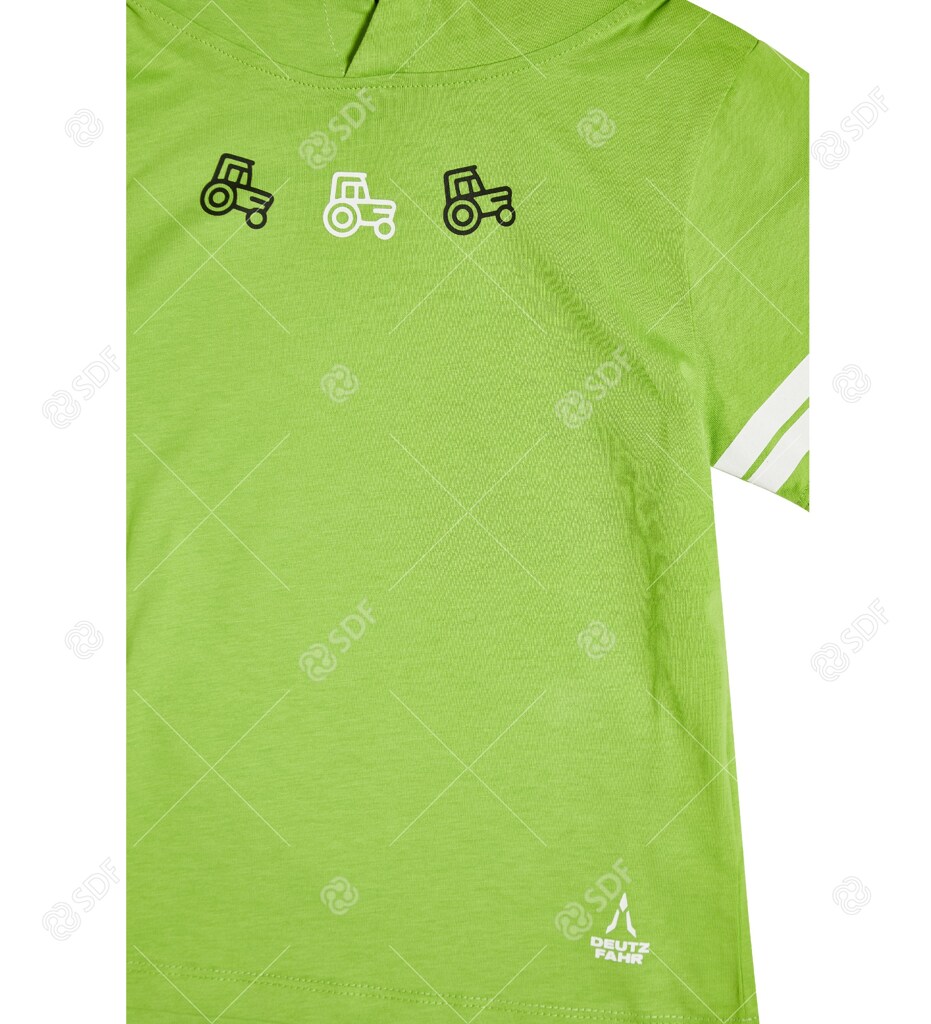 Deutz-Fahr Kinder T-Shirt mit Kapuze