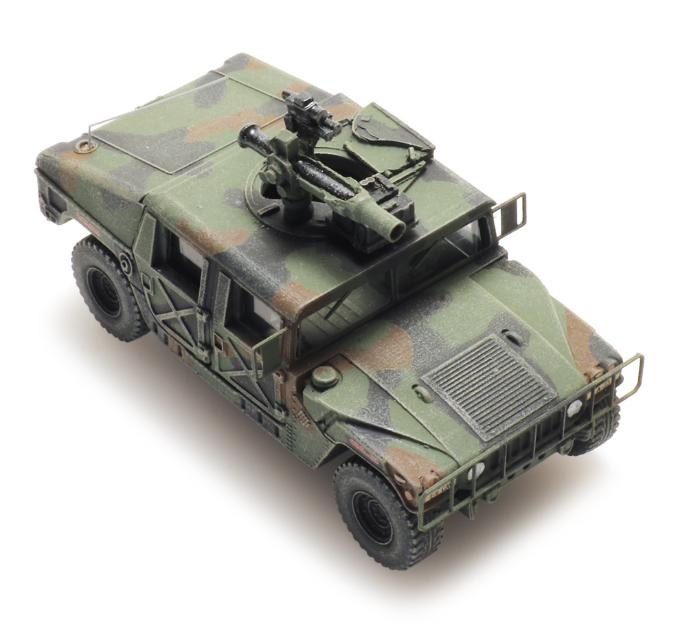 US Humvee Camo Armored TOW Modell von Artitec 1:87