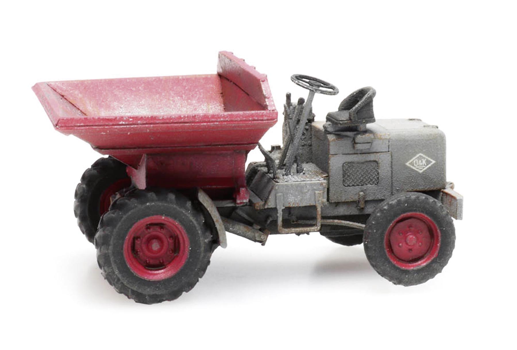 O&K Dumper Auto Schutter  Modell von Artitec 1:87