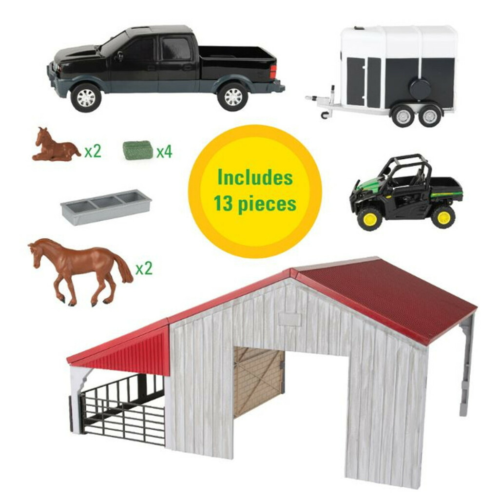 Verwitterte Scheune Spiel-Set-1