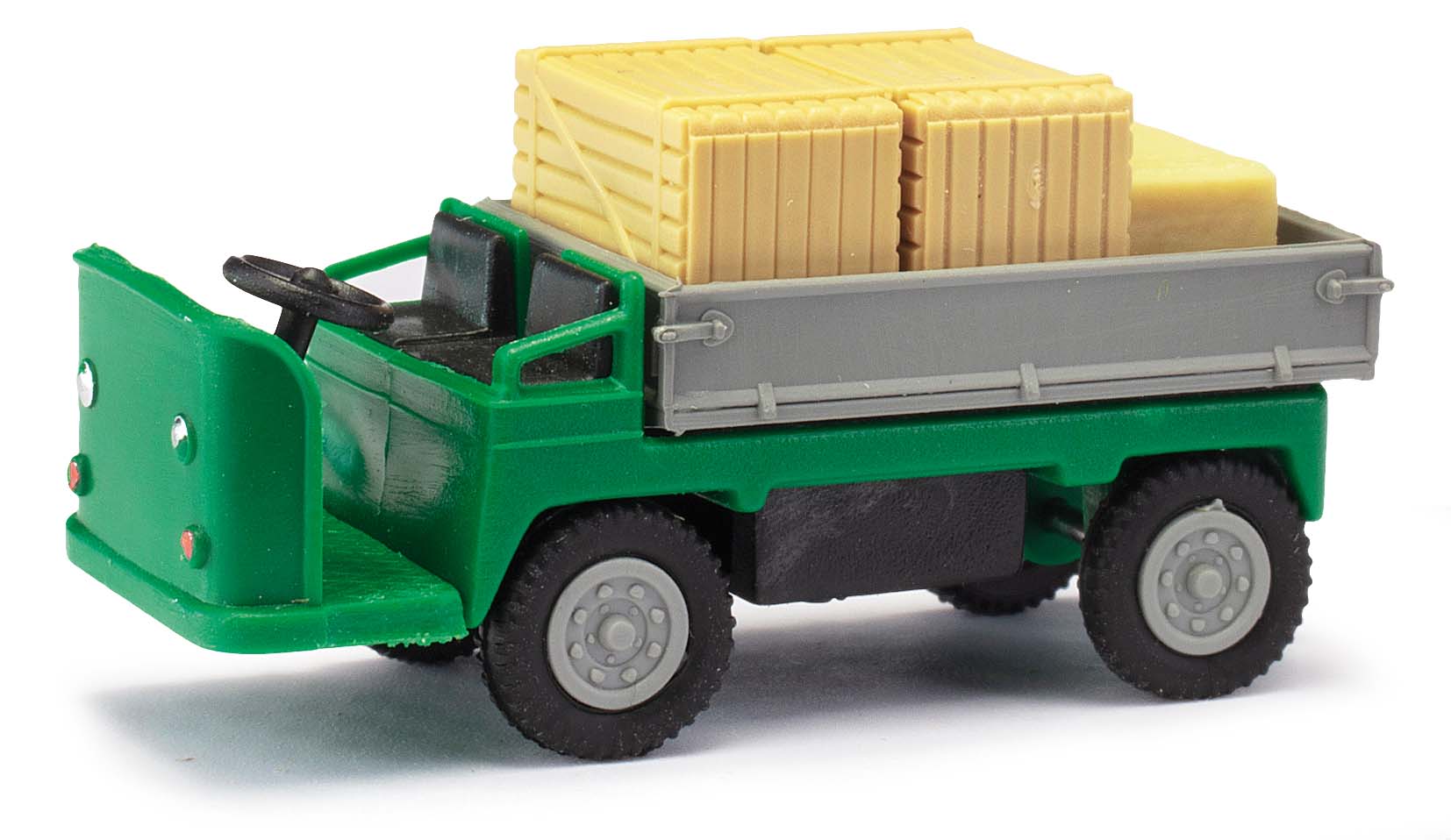 E-Karre Balkancar mit Ladung grün-1