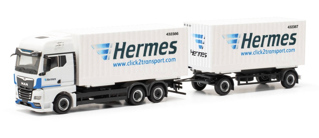 MAN TGX GX Wechselkoffer-Hängerzug Hermes-1