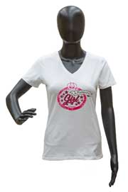 T-Shirt Farmer Girl Krone