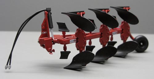 IHC 155 Dreischar-Drehpflug (ohne Traktor) Modell von Replicagri 1:32