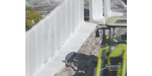 Betonstützen L Winkel Modell von Juweela 1:87