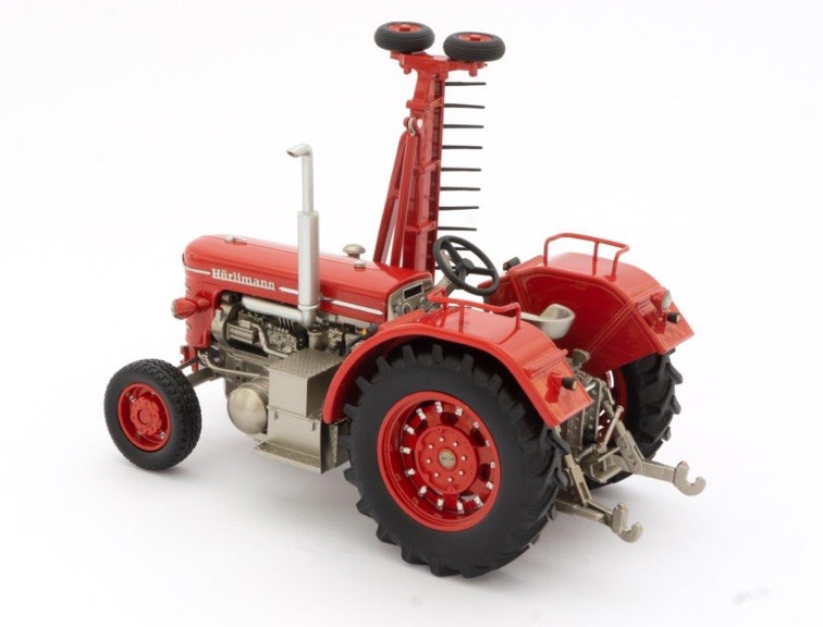 Hürlimann D-800 mit Motoregge Lim. Edt. 250 Modell von PowerTrac Models 1:32