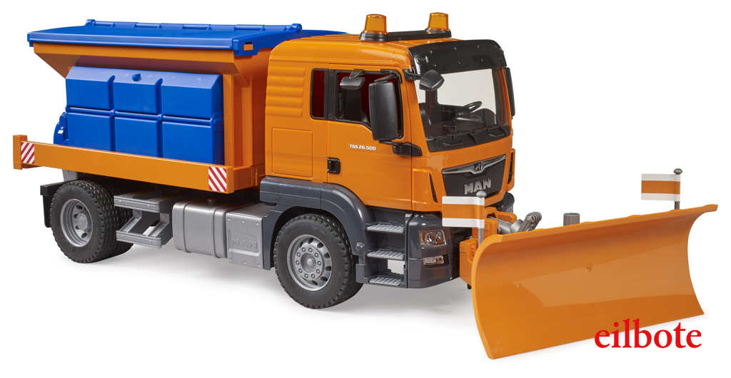 MAN TGS Winterdienst mit Räumschild