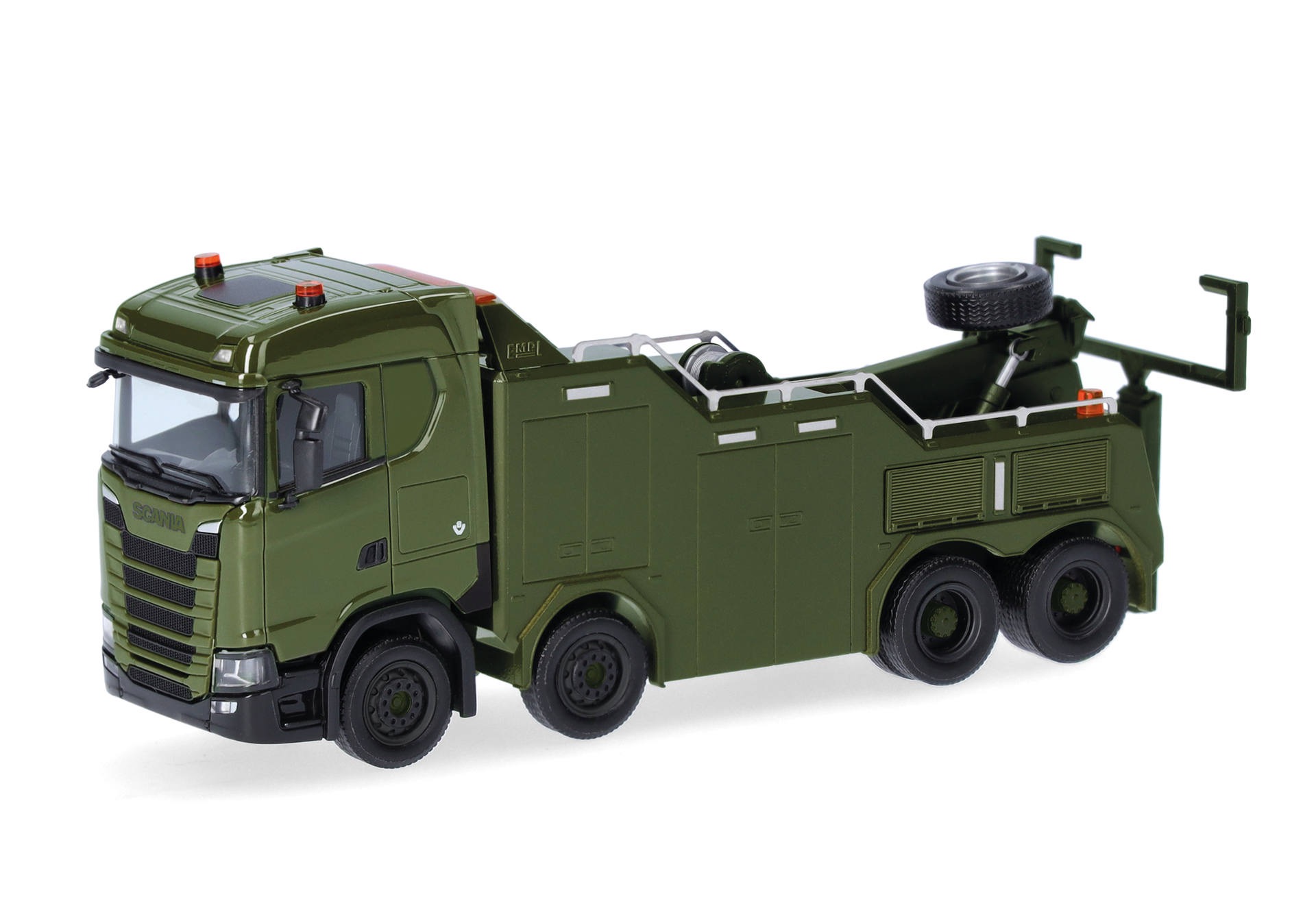 Scania CS 20 ND Empl Bison Bergefahrzeug Luxemburger Armee Luxemburg Modell von herpa 1:87