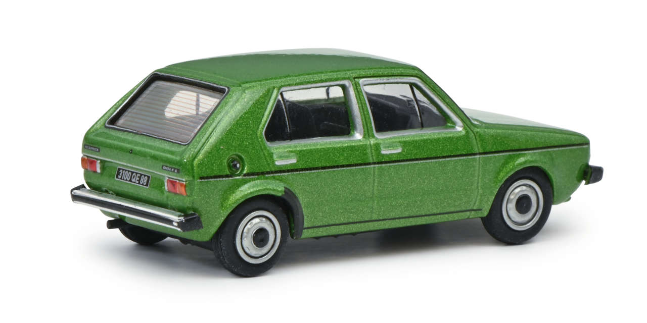 VW Golf I grün Modell von Schuco 1:87