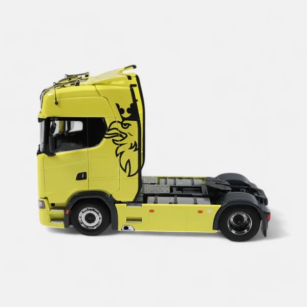 Scania V8 730S 4x2 gelb  Modell von NZG 1:18