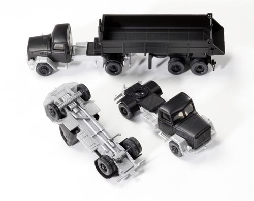 Magirus Pritschen-Lkw Feuerwehr Modell von WIKING 1:87