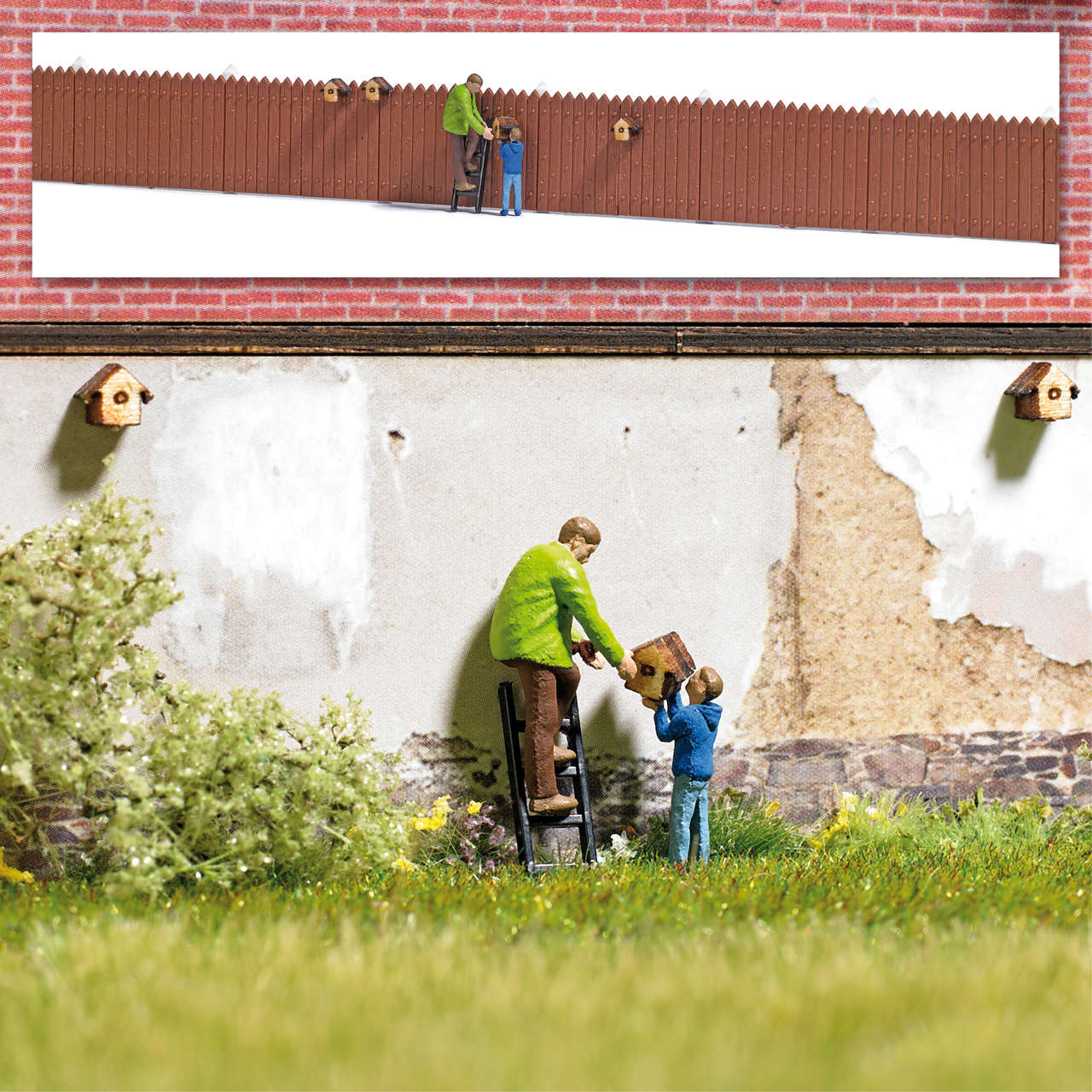 Nistkasten am Holzzaun-1