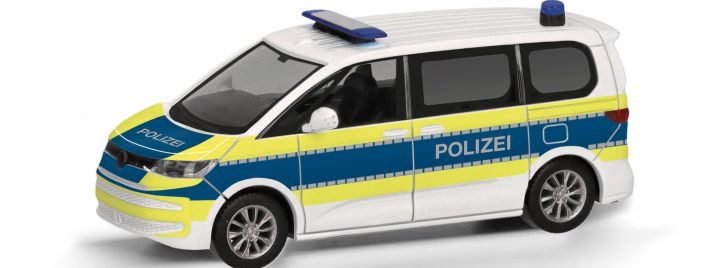 VW Multivan Polizei Niedersachsen  Modell von herpa 1:87