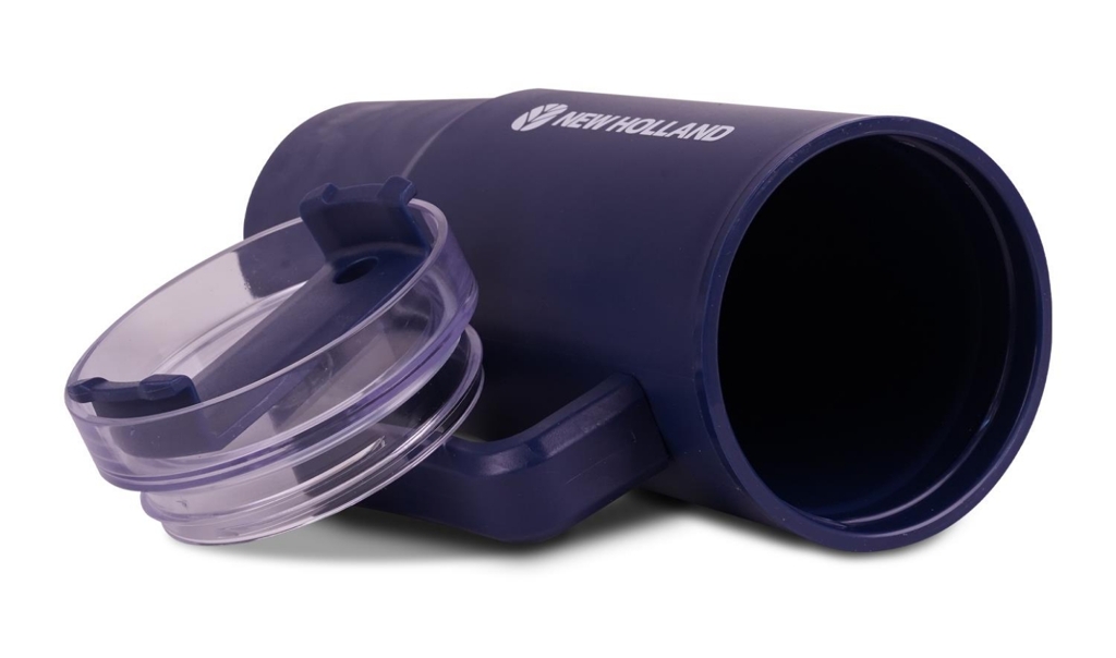 New Holland Trinkbecher mit Strohhalm