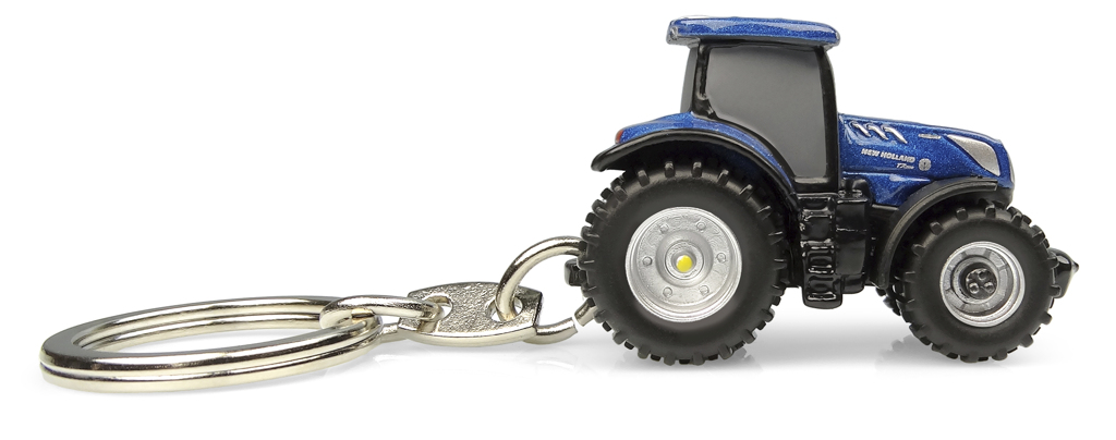 Schlüsselanhänger New Holland T7.300 Blue Power Modell von Universal Hobbies 