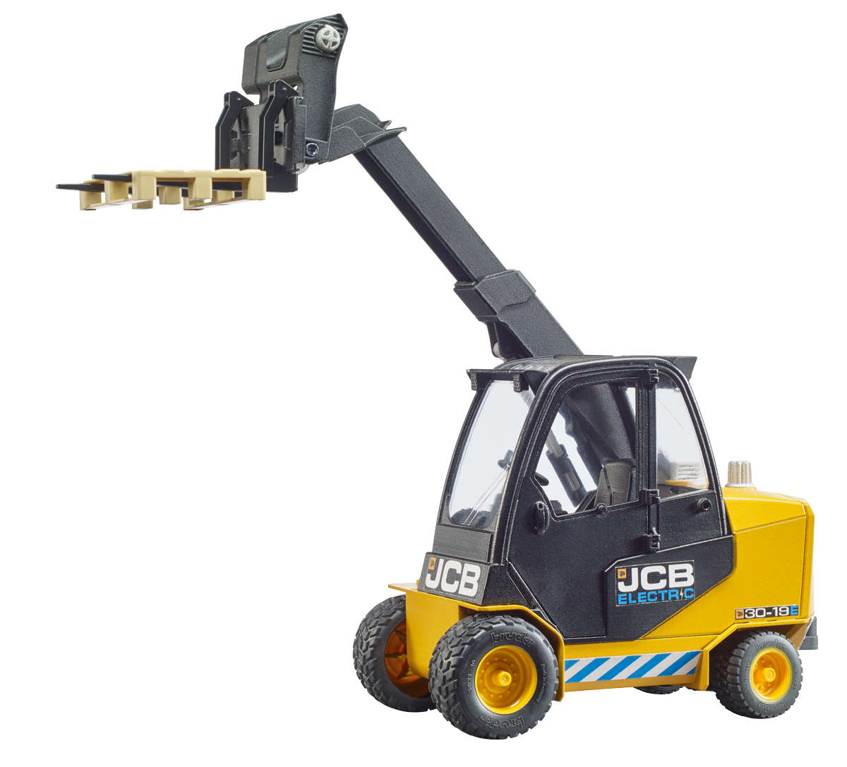 JCB Teletruk mit Palette Modell von Bruder 1:16