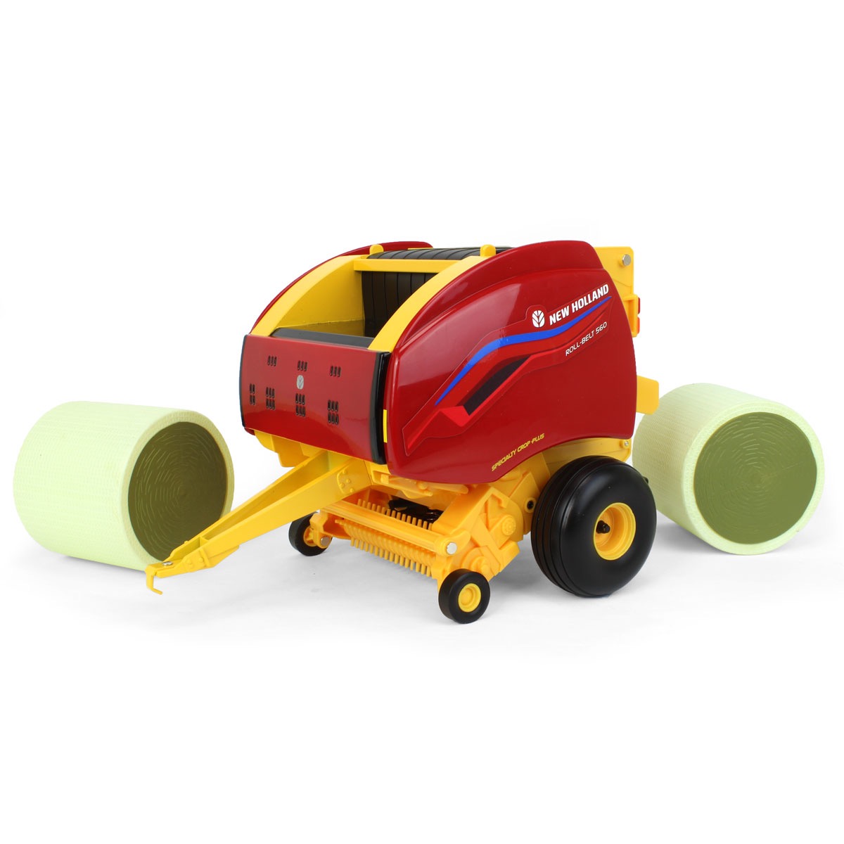 New Holland 560 Rollbelt Rundballenpresse Modell von Ertl 1:16