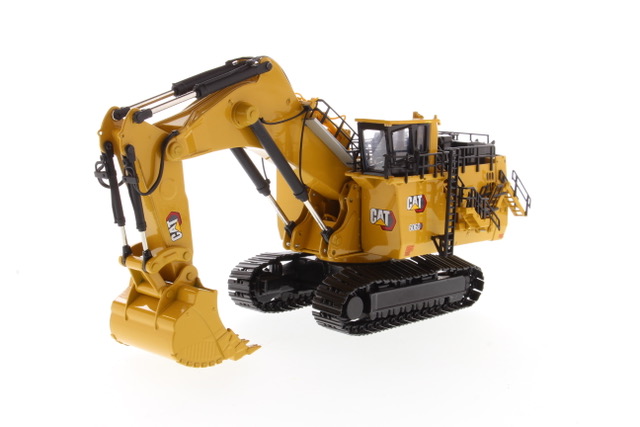 CAT 6060 Großhydraulikbagger mit Tieflöffelschaufel Modell von DieCast Masters 1:87