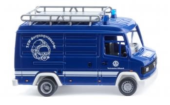 THW Kastenwagen MB 507 D Modell von WIKING 1:87