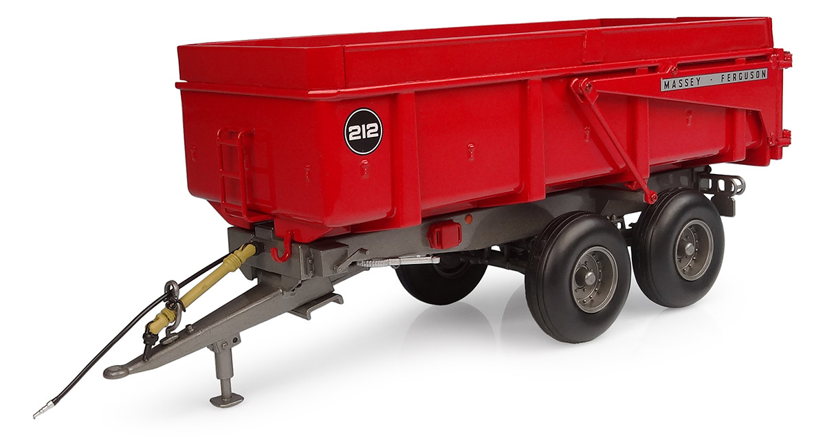 Massey Ferguson 212 Trailer 2nd Version Modell von Universal Hobbies 1:32