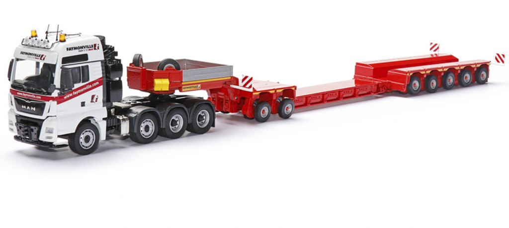 FAYMONVILLE Variomax Tiefbettauflieger mit Modulen-1