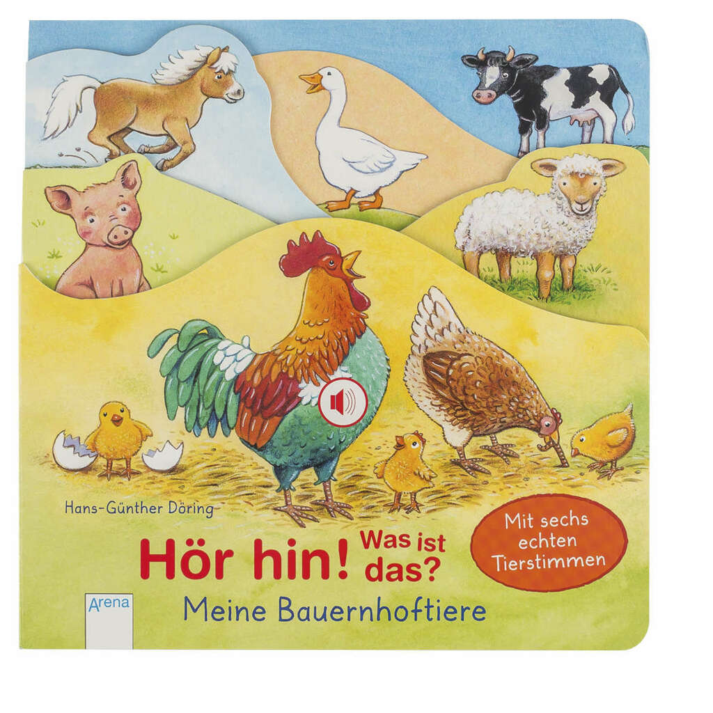 Hör hin Was ist das Meine Bauernhoftiere-1