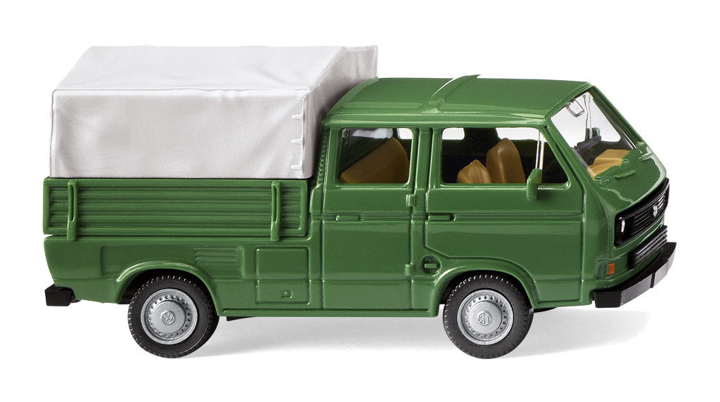 VW T3 Doppelkabine grasgrün-1