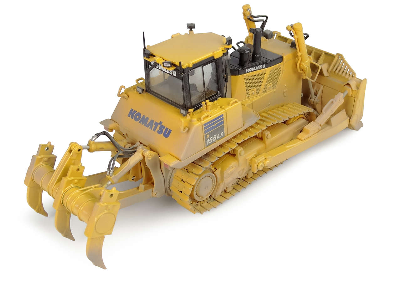 Komatsu D155AX-7 Muddy Edition Limited Edition Modell von Universal Hobbies 1:50