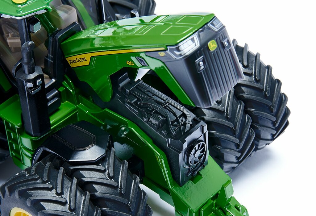 John Deere 8R 410 mit Doppelbereifung Modell von Siku 1:32