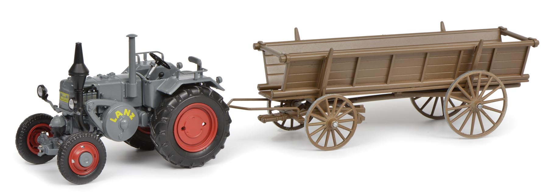 Lanz Bulldog D 9506 mit Leiterwagen Modell von Schuco 1:32