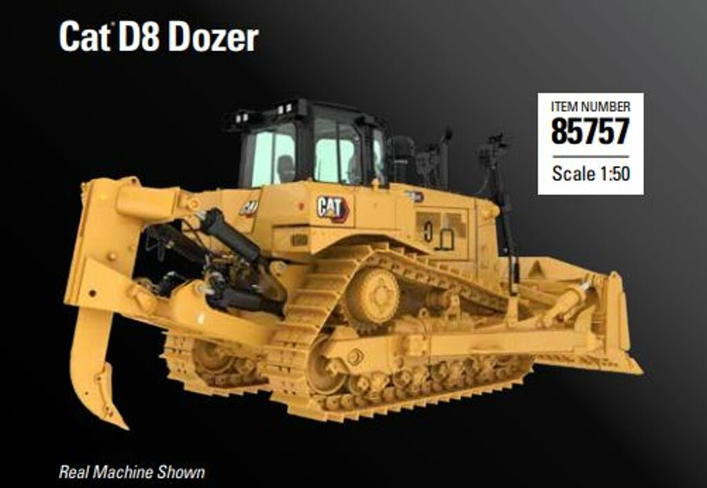 CAT D8 Dozer Modell von DieCast Masters 1:50