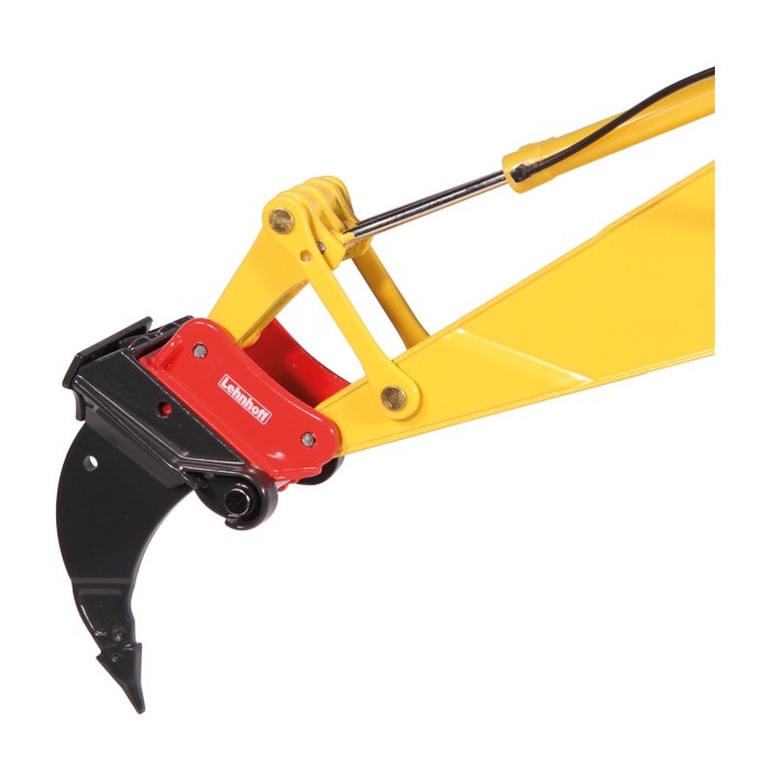 Komatsu PC1250 Bagger mit Lehnhoff Schnellwechsler und Ausrüstung Modell von NZG 1:50