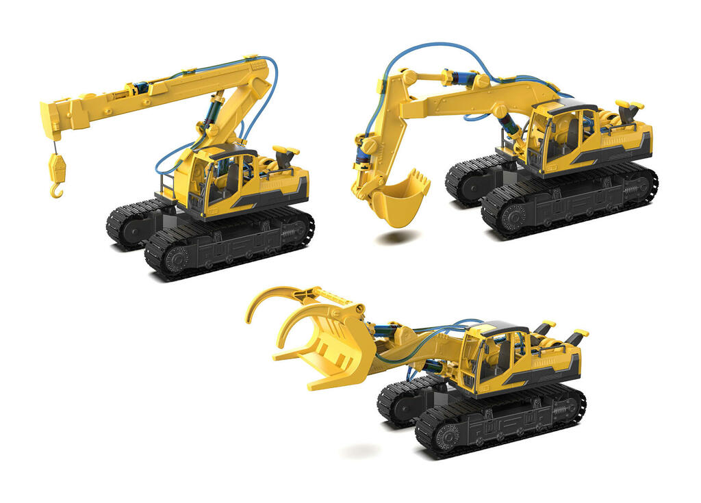 Hydraulikbagger 3in1 Bausatz