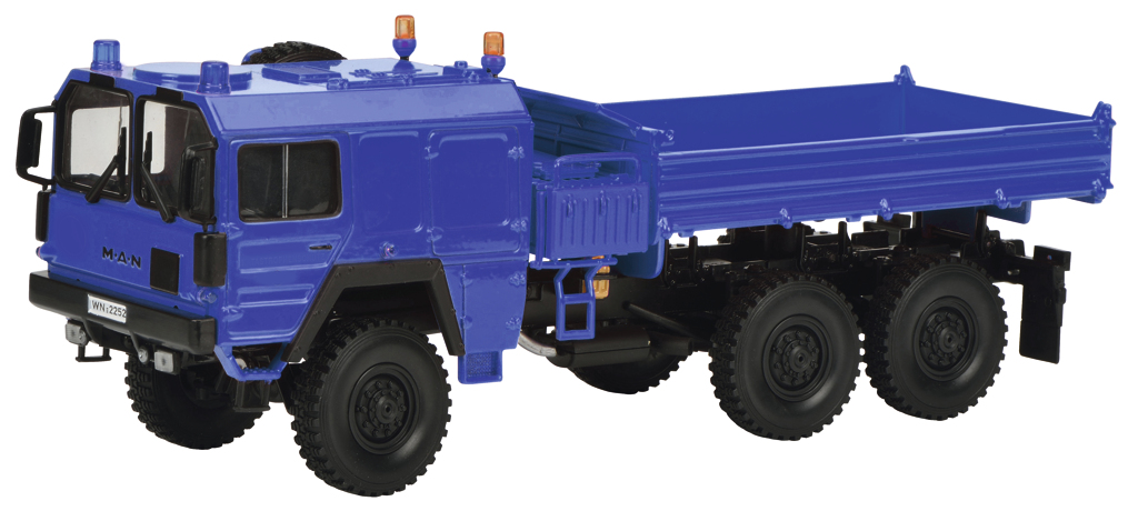 MAN 7t gl KAT I Lkw THW Modell von Schuco 1:87