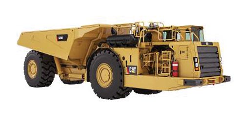 CAT AD60 Untertage–Sattelzugmaschine Modell von DieCast Masters 1:50