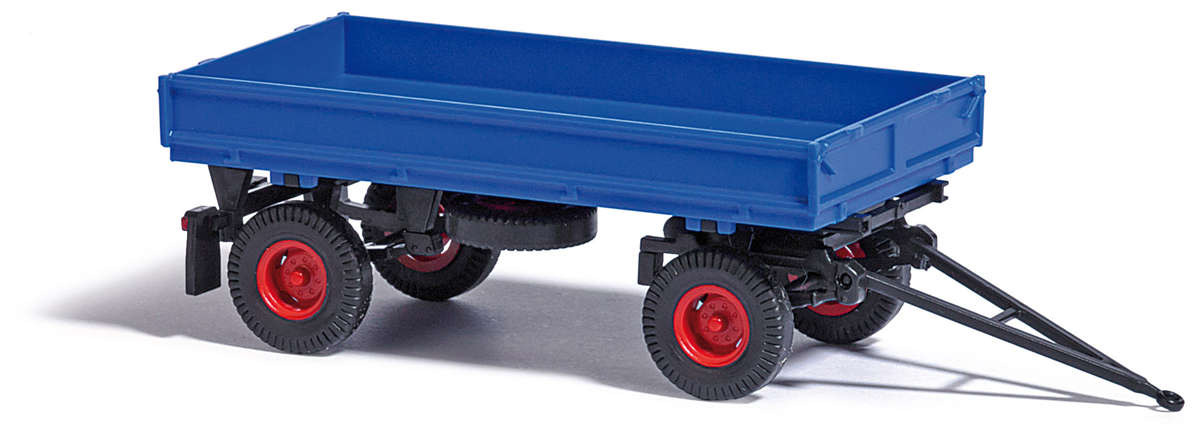 IFA HW 60 Anhänger mit Hochdruckreifen Bj. 1985 Modell von Busch 1:87