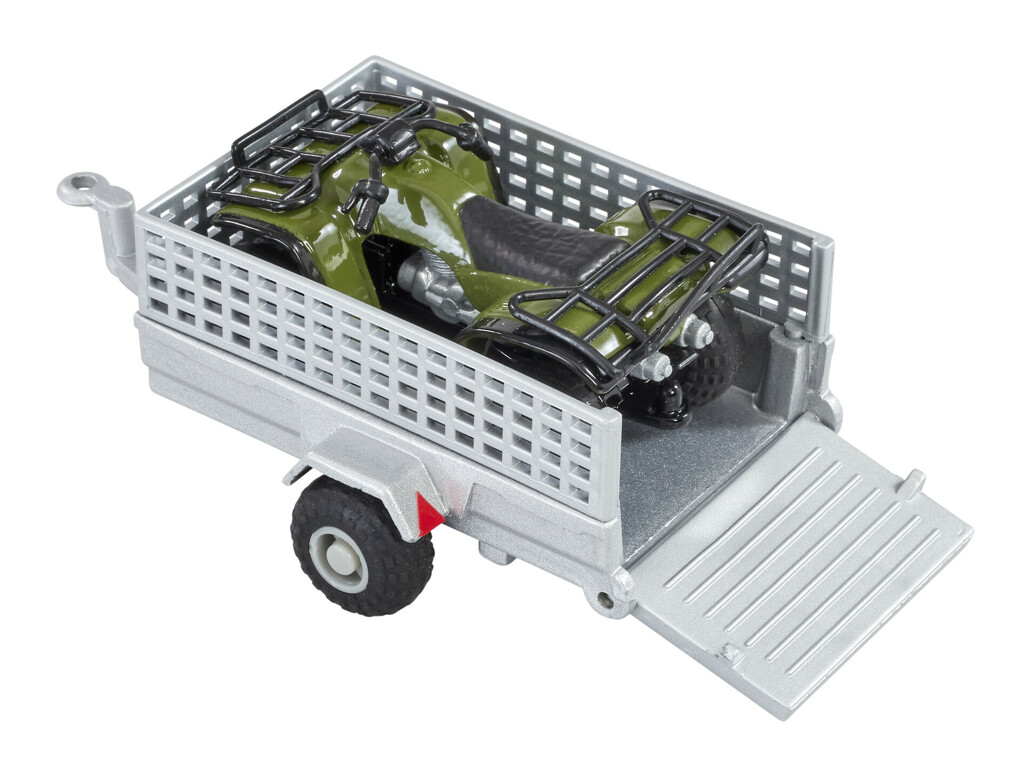 Buggy 4WD mit Anhänger Set Modell von Britains 1:32