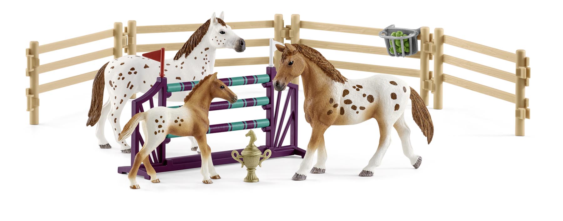 Pferde Club Lisas Turnier Training Modell von Schleich