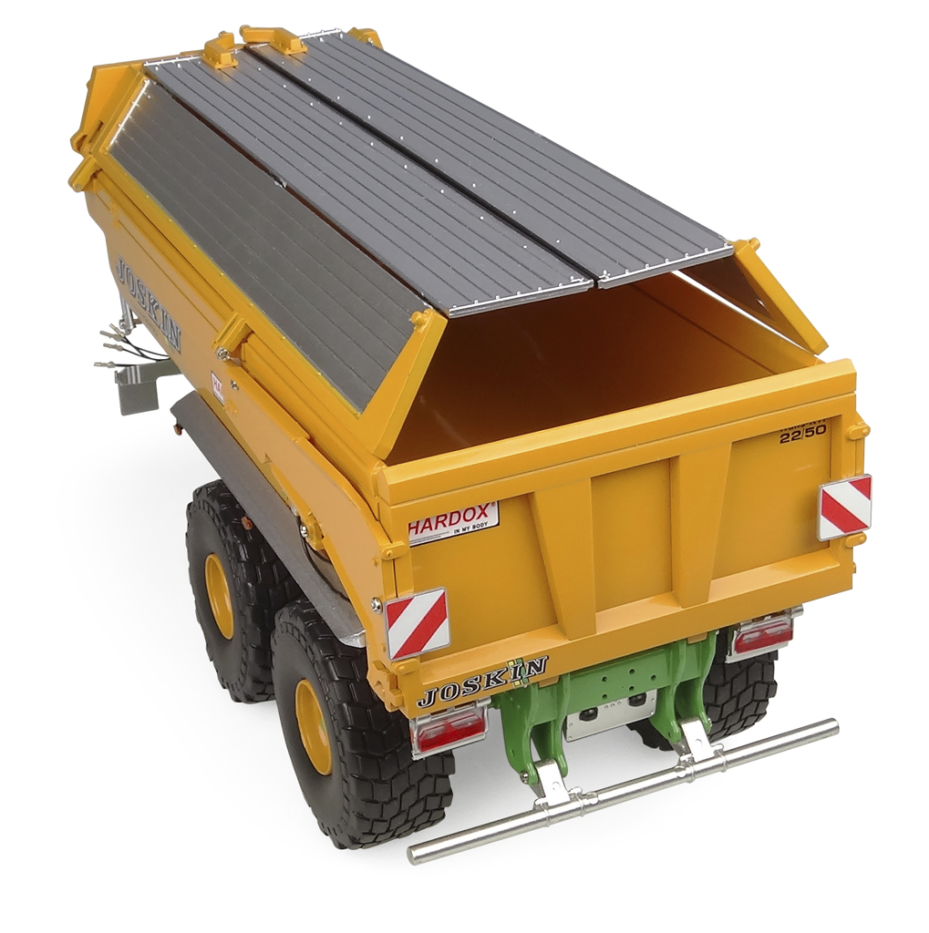 Joskin Trans-KTP 22/50 Muldenkipper mit fester Abdeckung Modell von Universal Hobbies 1:32