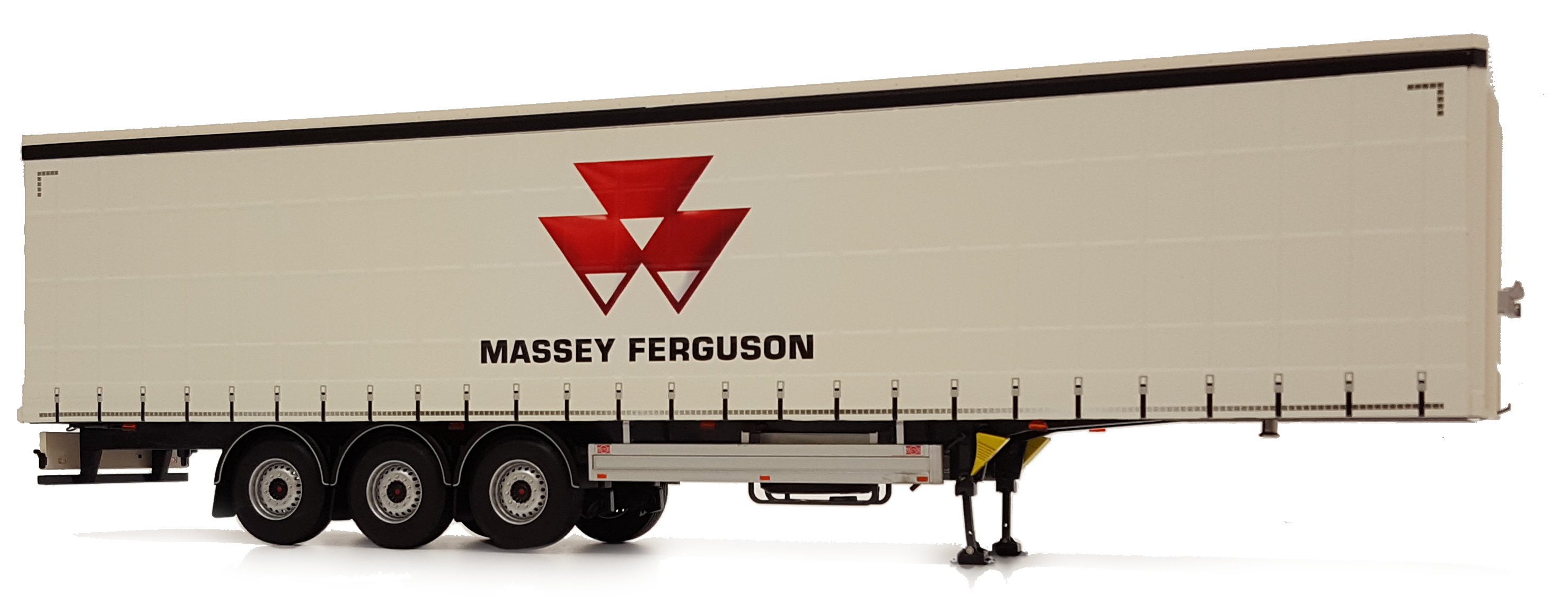 Pacton Schiebeplanen Auflieger Massey Ferguson Design Modell von MarGe Models 1:32