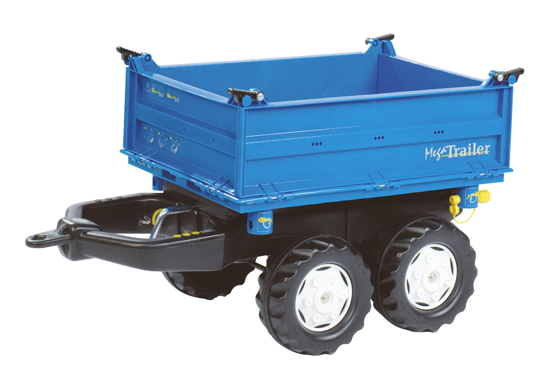 Mega Trailer Dreiseitenkipper Ford blau
