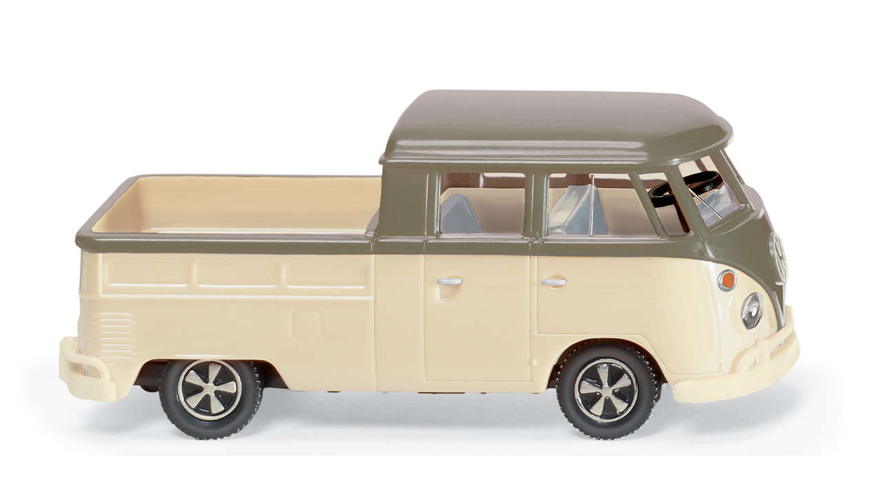 VW T1 Doppelkabine olivgrauperlweis-1