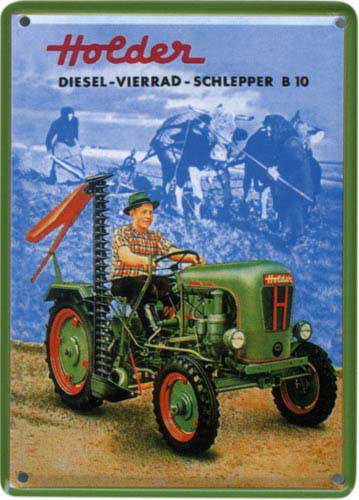 Holder Diesel-Vierrad-Schlepper B 10 (Miniatur)